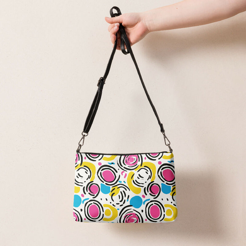 Load image into Gallery viewer, all-over-print-crossbody-bag-white-front-6718123021028
