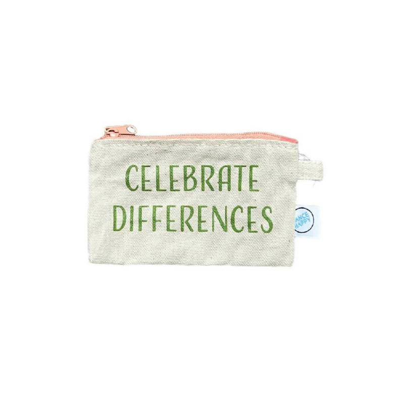 Load image into Gallery viewer, &quot;Celebrate Differences&quot; cardholder with keyring
