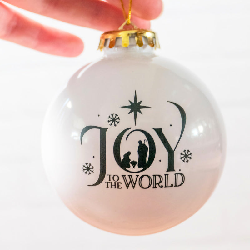Load image into Gallery viewer, Joy To the World Christmas Ornament
