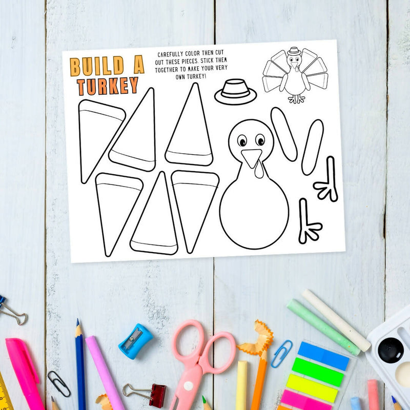 Load image into Gallery viewer, Thanksgiving Kids Printables
