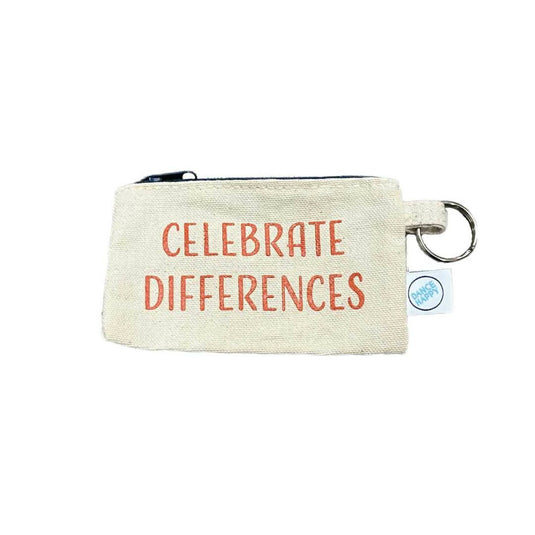 "Celebrate Differences" cardholder with keyring